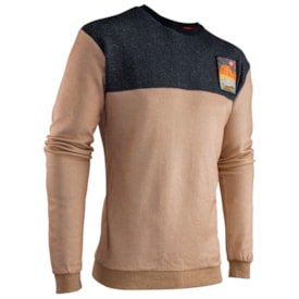 Suéter Leatt Premium Desert Areia Preto
