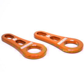 Suporte Para Extensor Brinco / Piercing Biker Laranja