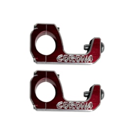 Segunda imagem do produto Suporte Protetor de Mão Corona Nove 28mm Fatbar Vermelho