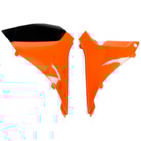 Tampa Caixa Filtro de Ar Ktm 250 350 450 Sxf 11/12 Ufo Laranja Preto