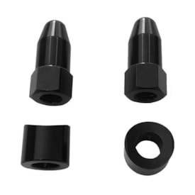 Tampa Da Trava Do Pneu Nfs Preto