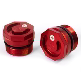 Tampa de Suspensão Crf 230 Biker Vermelho