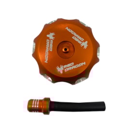 Tampa de Tanque Ktm Sx 65 99/08 - Sx 85 03/12 Red Dragon Laranja