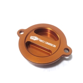 Tampa do Filtro de Óleo Ktm 12/14 Red Dragon