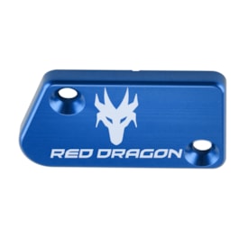Tampa Do Reservatorio De Freio Dianteiro Yz - Yzf 07/20 Azul Red Dragon