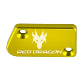 Tampa Do Reservatorio De Freio Dianteiro Yz - Yzf 07/20 Dourado Red Dragon
