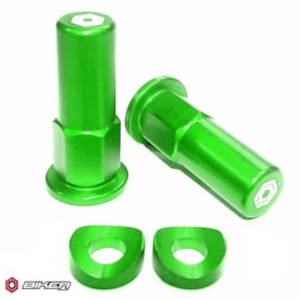 Tampa Trava de Pneu Biker Verde