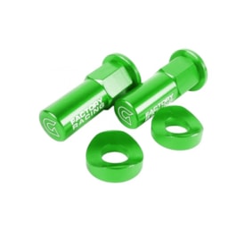 Tampa Trava De Pneu Gaia Mx Vermelho Verde