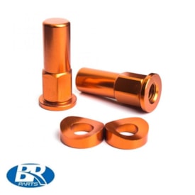 Tampa Trava Pneu Br Parts Laranja