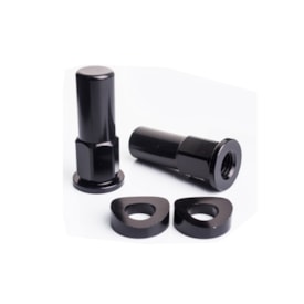 Tampa Trava Pneu Br Parts Preto