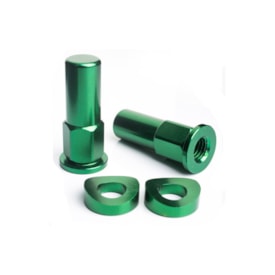 Tampa Trava Pneu Br Parts Verde