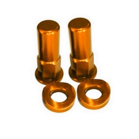 Tampa Trava Pneu Red Dragon Dourado