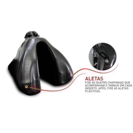 Segunda imagem do produto Tanque de Combustível Crf 230 - 7 Litros X Cell