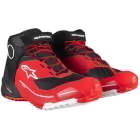 Tênis de Pilotagem Alpinestars Crx Drystar Preto Vermelho