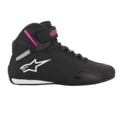 Tênis de Pilotagem Alpinestars Feminino Stella Sektor Preto Rosa