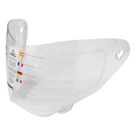 Viseira Capacete Gdr Shortcane Transparente
