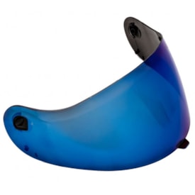 Viseira Peels Spike Iridium Azul Espelhado